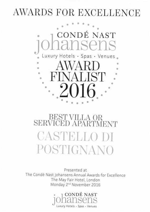 Finalisti Premio di Eccellenza 2016 Condé Nast
