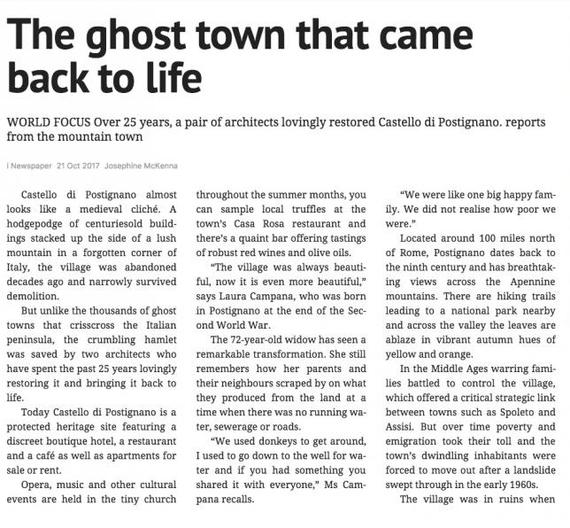 La città fantasma che è tornata in vita - iNews